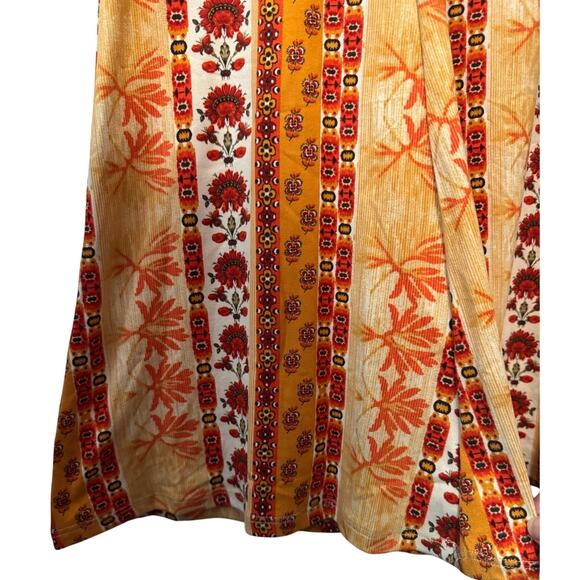 Bear Dance bell bottoms “the forbidden pants” baroque floral design 70’s vibe - Picture 7 of 10